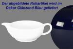 Butterpfännchen glänzend blau