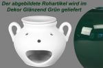 Duftlampe glänzend grün