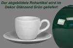 Espresso komplett glänzend grün