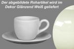 Espresso komplett glänzend weiß