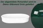 Fischbüchse oval glänzend grün