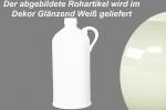 Flasche 0,5 glänzend weiß