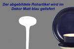 Gartenstecker matt blau