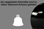 Glocke 5,0cm glänzend schwarz