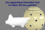 Hackepeterschwein Elli blau