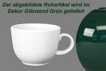 Jumbotasse glänzend grün