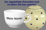 Jumbotasse mit Schrift Elli blau