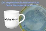 Kaffeebecher mit Schrift Nordatlantik