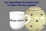 Kaffeebecher mit Schrift Elli-blau