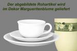 Kaffeegedeck Dekor Margueritenblume