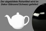 Kaffeekanne 0,4 l glänzend schwarz