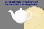 Kaffeekanne 0,4 l hell 1 Punkt