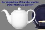 Kaffeekanne 1,3 Liter matt blau