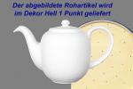 Kaffeekanne 1,3 Liter hell 1 Punkt