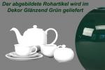 Kaffeeservice 15-teilig glänzend grün