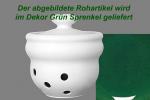 Kartoffeltopf grün Sprenkel