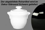 Küchendose glänzend schwarz