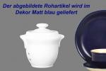 Knoblauchtopf matt blau