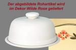 Käseglocke mit Platte 20 Wilde Rose