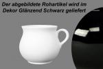 Molly-Mini-Tasse glänzend schwarz