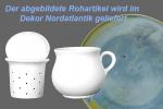 Mollytasse mit Sieb und Deckel Nordatlantik