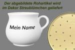 Mollytasse mit Schrift Streublume