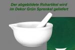 Mörser grün Sprenkel