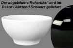 Müslischale 13 glänzend schwarz