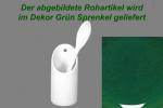 Probierlöffel grün Sprenkel