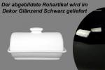 Rollenbutterdose glänzend schwarz