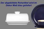 Rollenbutterdose matt blau