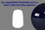 Salzstreuer glänzend blau