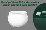 Schmalztopf 150 ml glänzend grün