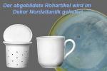 Teebecher mit Sieb und Deckel Nordatlantik