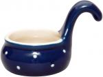 Tea light with handle blue 1 point