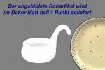 Teelicht mit Henkel matt hell