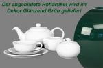 Teeservice 15-teilig glänzend grün