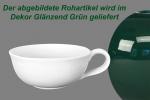 Teetasse Roxi groß glänzend grün