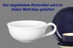 Teetasse Roxi groß matt blau