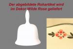 Tischglocke groß Wilde Rose