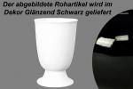 Weinbecher glänzend schwarz