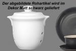 Zwiebeltopf 3,0 matt schwarz